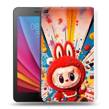 Силиконовый чехол на Huawei MediaPad T2 7.0 с принтом Labubu Лабубу