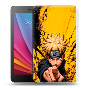 Силиконовый чехол на Huawei MediaPad T2 7.0 с принтом Naruto Наруто
