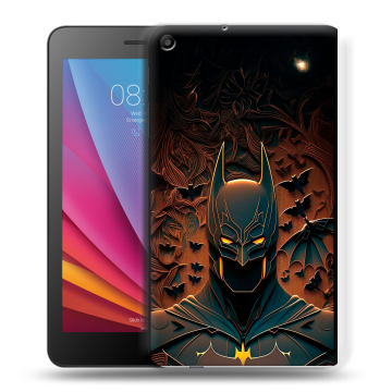 Силиконовый чехол на Huawei MediaPad T2 7.0 с принтом Batman Бэтмен