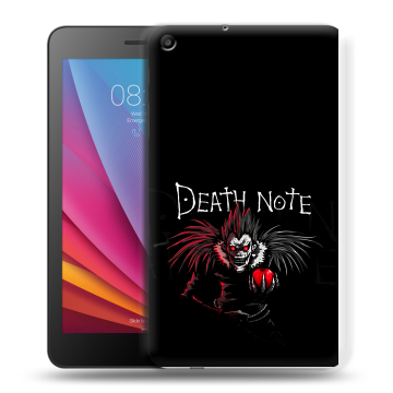 Силиконовый чехол на Huawei MediaPad T2 7.0 с принтом Death note Тетрадь смерти