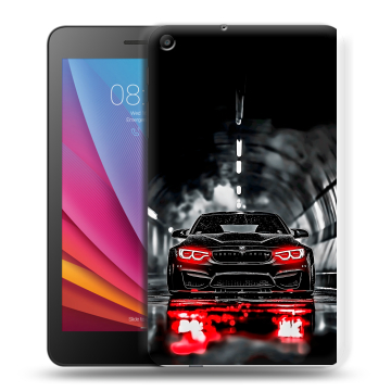 Силиконовый чехол на Huawei MediaPad T2 7.0 с принтом BMW БМВ Силиконовый чехол на Huawei MediaPad T2 7.0 с принтом BMW БМВ