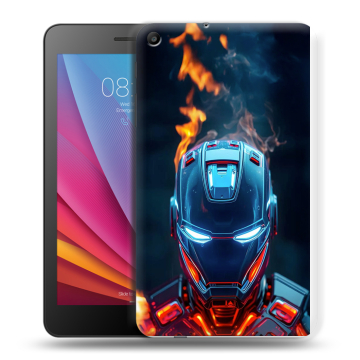 Силиконовый чехол на Huawei MediaPad T2 7.0 с принтом IronMan Железный человек Силиконовый чехол на Huawei MediaPad T2 7.0 с принтом IronMan Железный человек