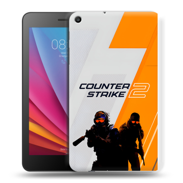 Силиконовый чехол на Huawei MediaPad T2 7.0 с принтом Counter Strike