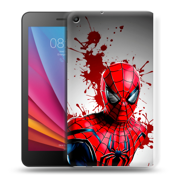 Силиконовый чехол на Huawei MediaPad T2 7.0 с принтом Spiderman Человек паук