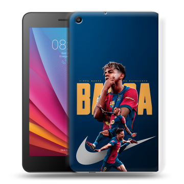 Силиконовый чехол на Huawei MediaPad T2 7.0 с принтом Барселона Barca Yamal 