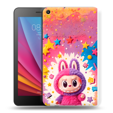 Силиконовый чехол на Huawei MediaPad T2 7.0 с принтом Labubu Лабубу