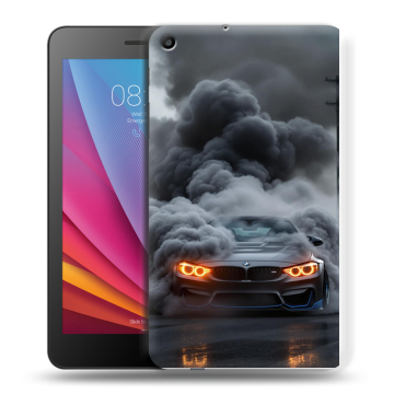 Силиконовый чехол на Huawei MediaPad T2 7.0 с принтом BMW БМВ Силиконовый чехол на Huawei MediaPad T2 7.0 с принтом BMW БМВ