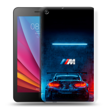 Силиконовый чехол на Huawei MediaPad T2 7.0 с принтом BMW БМВ
