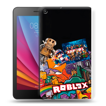 Силиконовый чехол на Huawei MediaPad T2 7.0 с принтом Roblox Роблокс Силиконовый чехол на Huawei MediaPad T2 7.0 с принтом Roblox Роблокс