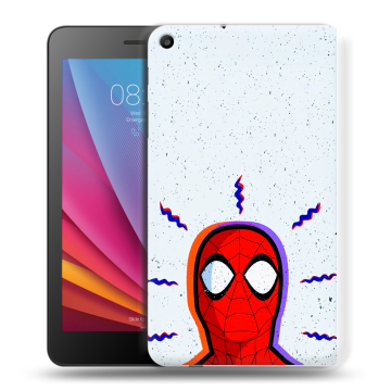 Силиконовый чехол на Huawei MediaPad T2 7.0 с принтом Spiderman Человек паук