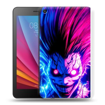 Силиконовый чехол на Huawei MediaPad T2 7.0 с принтом Death note Тетрадь смерти