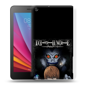 Силиконовый чехол на Huawei MediaPad T2 7.0 с принтом Death note Тетрадь смерти