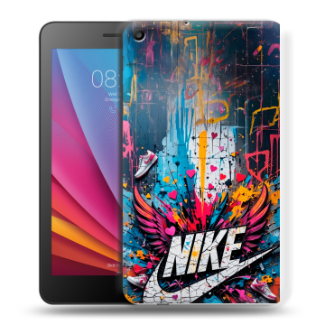 Силиконовый чехол на Huawei MediaPad T2 7.0 с принтом Nike Найк Силиконовый чехол на Huawei MediaPad T2 7.0 с принтом Nike Найк