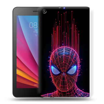 Силиконовый чехол на Huawei MediaPad T2 7.0 с принтом Spiderman Человек паук