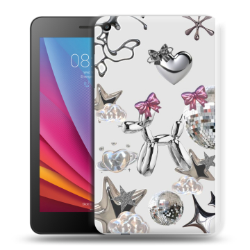 Силиконовый чехол на Huawei MediaPad T2 7.0 с принтом Y2K