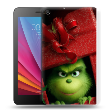 Силиконовый чехол на Huawei MediaPad T2 7.0 с принтом Новый год