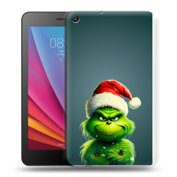 Силиконовый чехол на Huawei MediaPad T2 7.0 с принтом Новый год