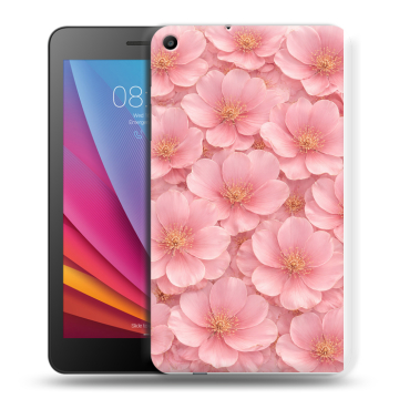Силиконовый чехол на Huawei MediaPad T2 7.0 с принтом женский