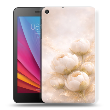 Силиконовый чехол на Huawei MediaPad T2 7.0 с принтом женский