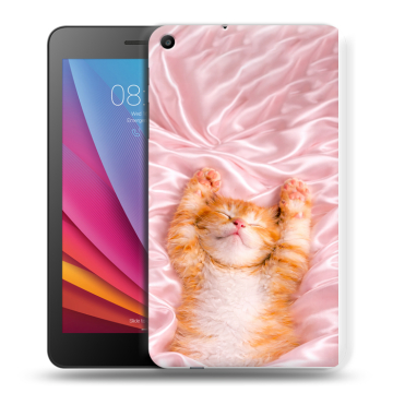 Силиконовый чехол на Huawei MediaPad T2 7.0 с принтом женский