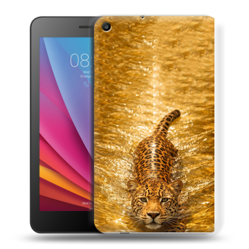 Силиконовый чехол на Huawei MediaPad T2 7.0 с принтом женский