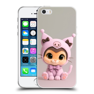 Пластиковый чехол на Iphone 5 с принтом Куроми Kuromi Пластиковый чехол на Iphone 5 с принтом Куроми Kuromi