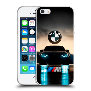 Пластиковый чехол на Iphone 5 с принтом БМВ BMW Пластиковый чехол на Iphone 5 с принтом БМВ BMW