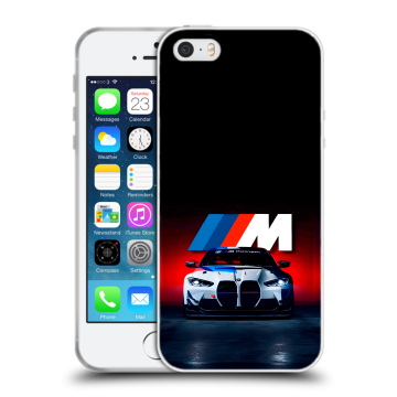 Пластиковый чехол на Iphone 5 с принтом БМВ BMW Пластиковый чехол на Iphone 5 с принтом БМВ BMW