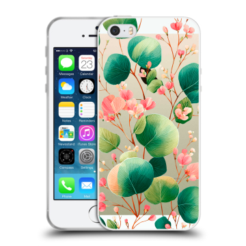 Пластиковый чехол на Iphone 5 с принтом женский