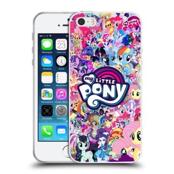 Пластиковый чехол на Iphone 5 с принтом My little pony Дружба чудо Пластиковый чехол на Iphone 5 с принтом My little pony Дружба чудо