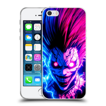 Пластиковый чехол на Iphone 5 с принтом Death note Тетрадь смерти