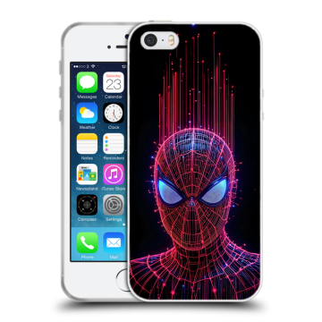 Пластиковый чехол на Iphone 5 с принтом Spiderman Человек паук Пластиковый чехол на Iphone 5 с принтом Spiderman Человек паук