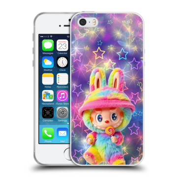 Пластиковый чехол на Iphone 5 с принтом Labubu Лабубу Пластиковый чехол на Iphone 5 с принтом Labubu Лабубу