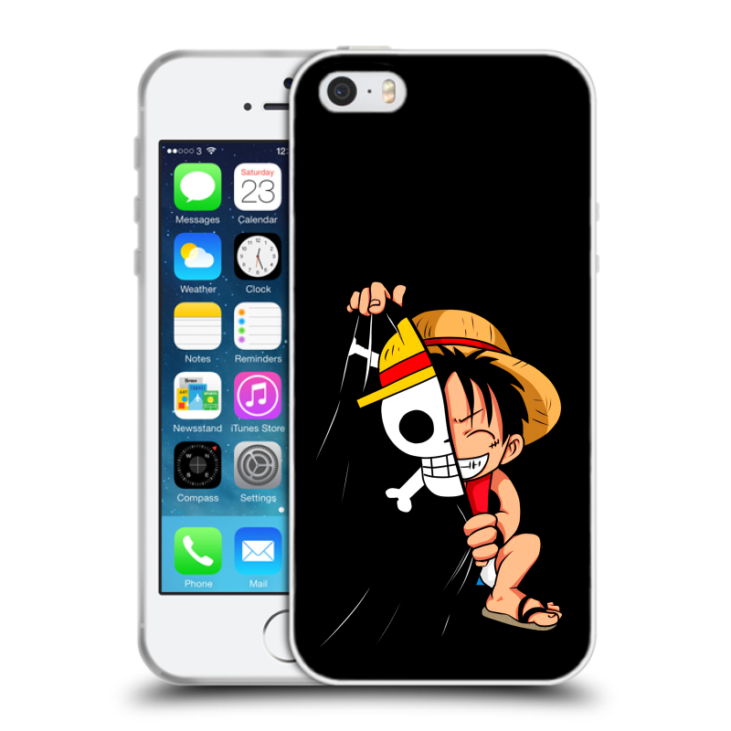 Пластиковый чехол на Iphone 5 с принтом One Piece Ван Пис Пластиковый чехол на Iphone 5 с принтом One Piece Ван Пис