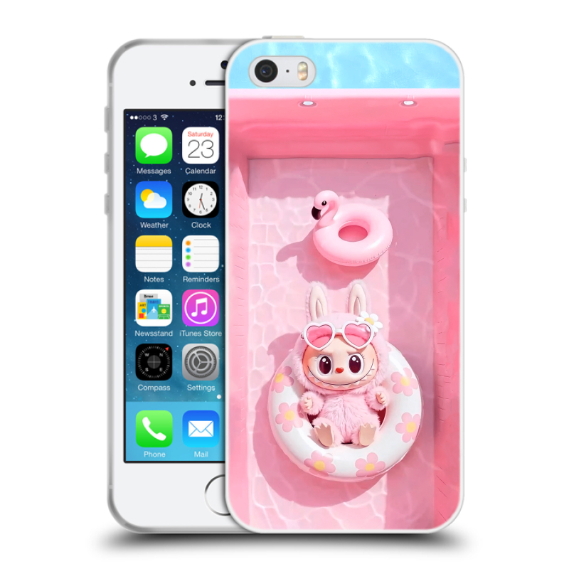 Пластиковый чехол на Iphone 5 с принтом Labubu Лабубу Пластиковый чехол на Iphone 5 с принтом Labubu Лабубу