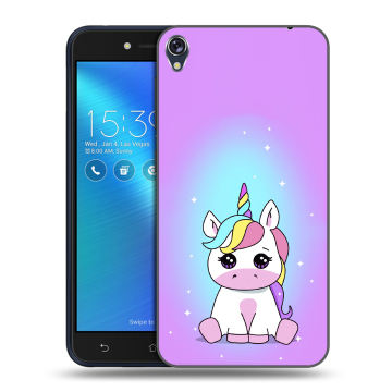 Силиконовый чехол на Asus ZenFone Live с принтом Единорог Силиконовый чехол на Asus ZenFone Live с принтом Единорог