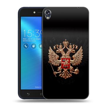 Силиконовый чехол на Asus ZenFone Live с принтом Герб России Силиконовый чехол на Asus ZenFone Live с принтом Герб России