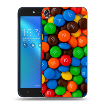 Силиконовый чехол на Asus ZenFone Live с принтом Конфеты Силиконовый чехол на Asus ZenFone Live с принтом Конфеты