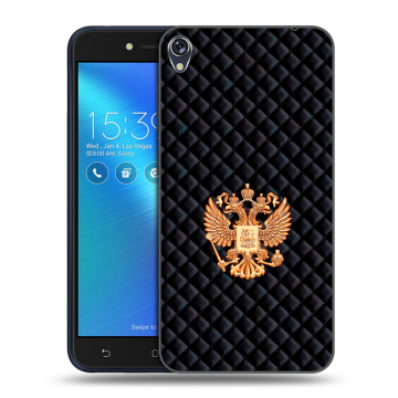 Силиконовый чехол на Asus ZenFone Live с принтом Герб России принт Силиконовый чехол на Asus ZenFone Live с принтом Герб России принт