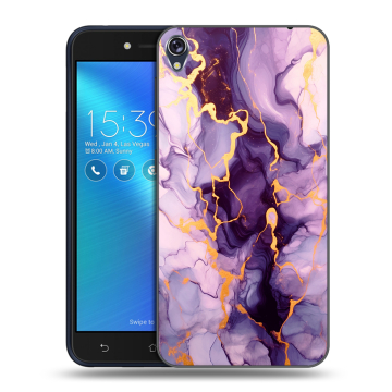 Силиконовый чехол на Asus ZenFone Live с принтом Мрамор Силиконовый чехол на Asus ZenFone Live с принтом Мрамор