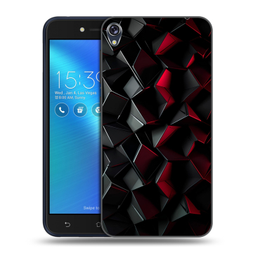 Силиконовый чехол на Asus ZenFone Live с принтом Абстракция Силиконовый чехол на Asus ZenFone Live с принтом Абстракция
