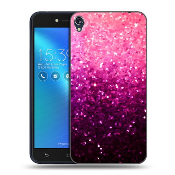 Силиконовый чехол на Asus ZenFone Live с принтом Блестки