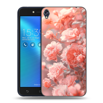 Силиконовый чехол на Asus ZenFone Live с принтом Розы цветы Силиконовый чехол на Asus ZenFone Live с принтом Розы цветы