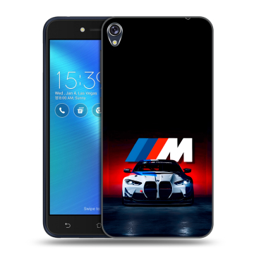 Силиконовый чехол на Asus ZenFone Live с принтом БМВ BMW