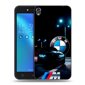 Силиконовый чехол на Asus ZenFone Live с принтом БМВ BMW