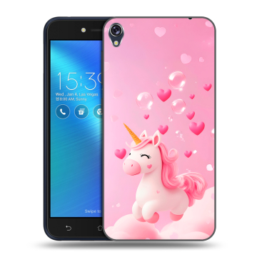 Силиконовый чехол на Asus ZenFone Live с принтом Единорог Силиконовый чехол на Asus ZenFone Live с принтом Единорог