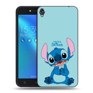 Силиконовый чехол на Asus ZenFone Live с принтом Лило и Стич