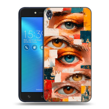 Силиконовый чехол на Asus ZenFone Live с принтом Модный принт
