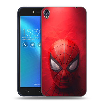 Силиконовый чехол на Asus ZenFone Live с принтом Spiderman Человек паук Силиконовый чехол на Asus ZenFone Live с принтом Spiderman Человек паук