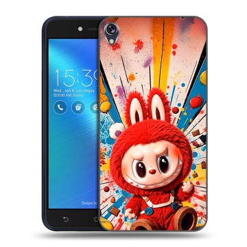 Силиконовый чехол на Asus ZenFone Live с принтом Labubu Лабубу Силиконовый чехол на Asus ZenFone Live с принтом Labubu Лабубу